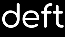Deft logo